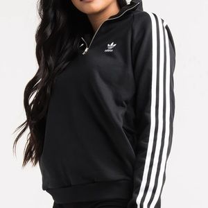 half zip sweater adidas